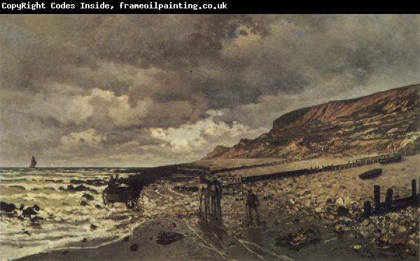 Claude Monet La Pointe de la Heve a Maree basse